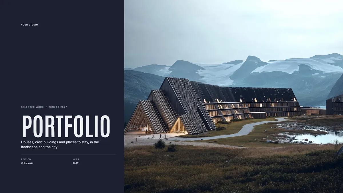 Portfolio, slide 1 of 11